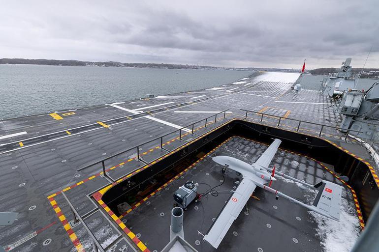  Bayraktar TB3 SİHAdan gövde gösterisi