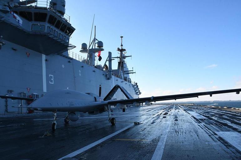  Bayraktar TB3 SİHAdan gövde gösterisi