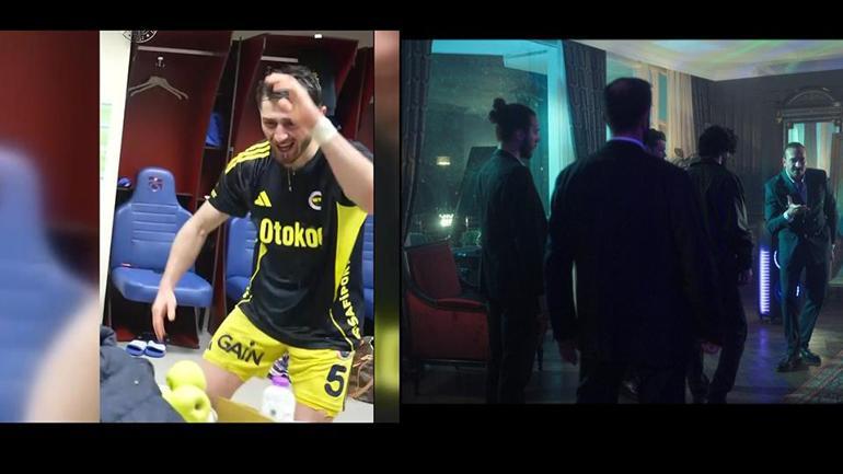 Fenerbahçe soyunma odasında Kadir Baba dansı