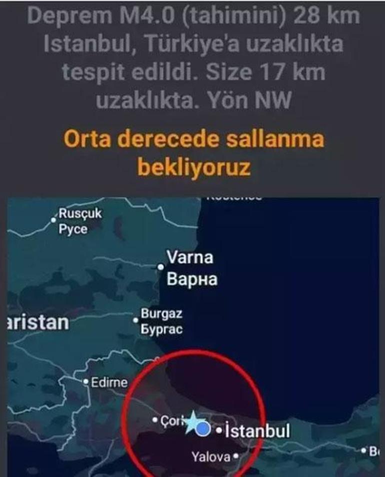 AFADdan deprem bildirimi açıklaması
