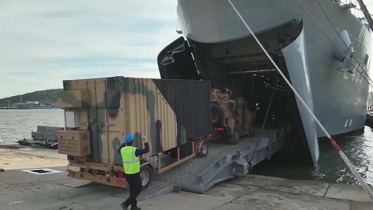 Türkiyeden Somaliye askeri sevkiyat