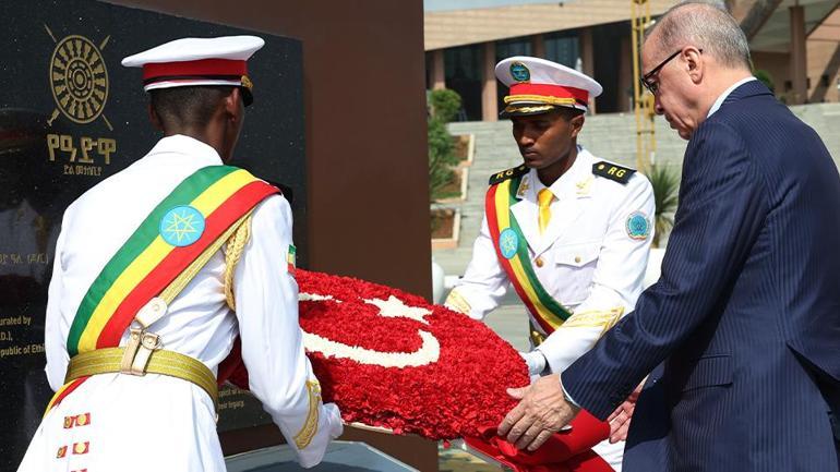  Abiy Ahmed tarafından resmi törenle karşılandı