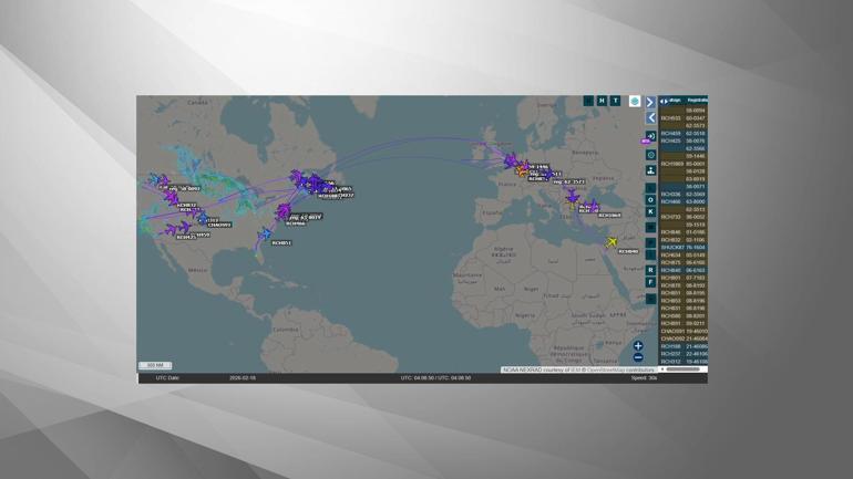 ABD’den Orta Doğu’ya dev yığınak: Gerald Ford yolda, uçaklar havada: İran çevrelendi mi