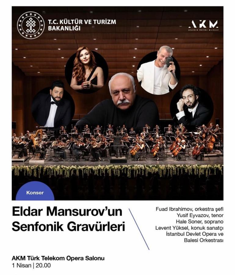 Eldar Mansurov’un Senfonik Gravürleri AKM’de sanatseverlerle buluşuyor