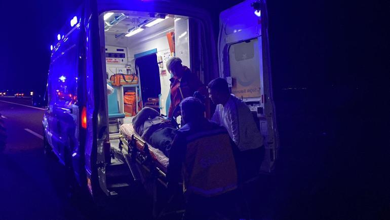 Traktör ikiye bölündü