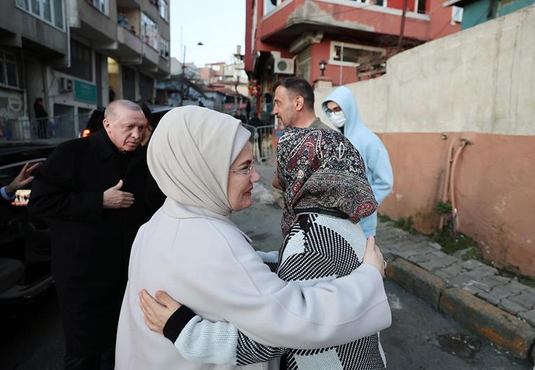 Cumhurbaşkanı Erdoğan, iftarda Kayacık ailesinin konuğu oldu
