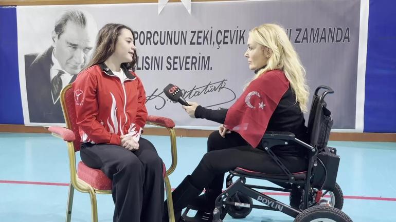 Azmiyle tarih yazıyor Ada Zehra’dan engel tanımayan başarı