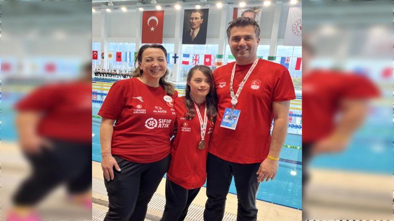 Azmiyle tarih yazıyor Ada Zehra’dan engel tanımayan başarı