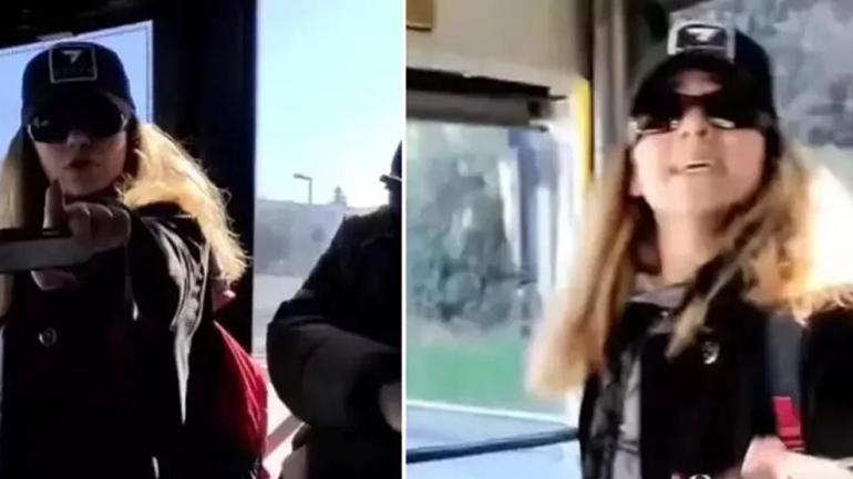 Savcıyım diyerek yolcuya tehdit yağdıran kadın tutuklandı