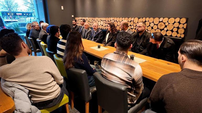 Almanyada gönül sofrası Komisyon Başkanı Varank, Almanya’da Türklerle buluştu