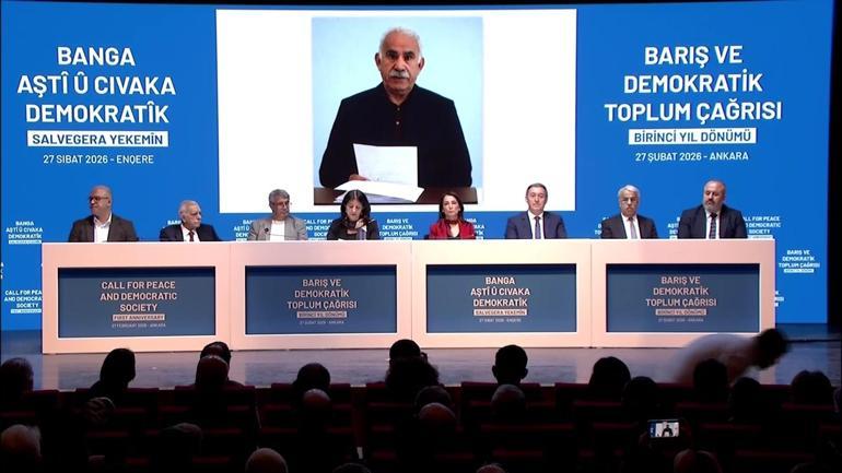 DEM Parti İmralının mesajını okudu: Şiddete dayalı dönem sona erdi