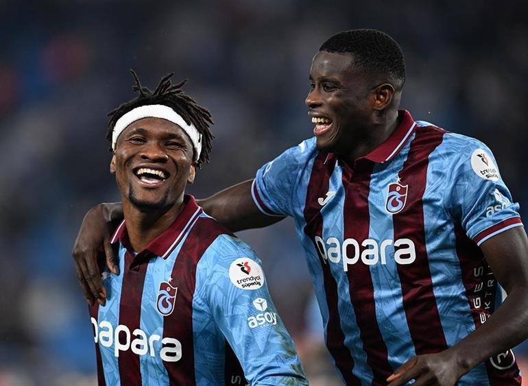 Trabzonspor zirve takibini sürdürüyor: 3 puanı 3 golle aldı