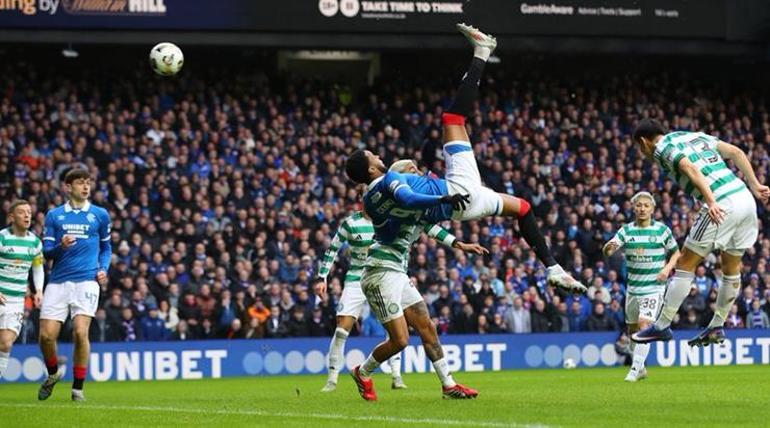 Old Firm derbisinde müthiş mücadele Rangers başladı, Celtic bitirdi