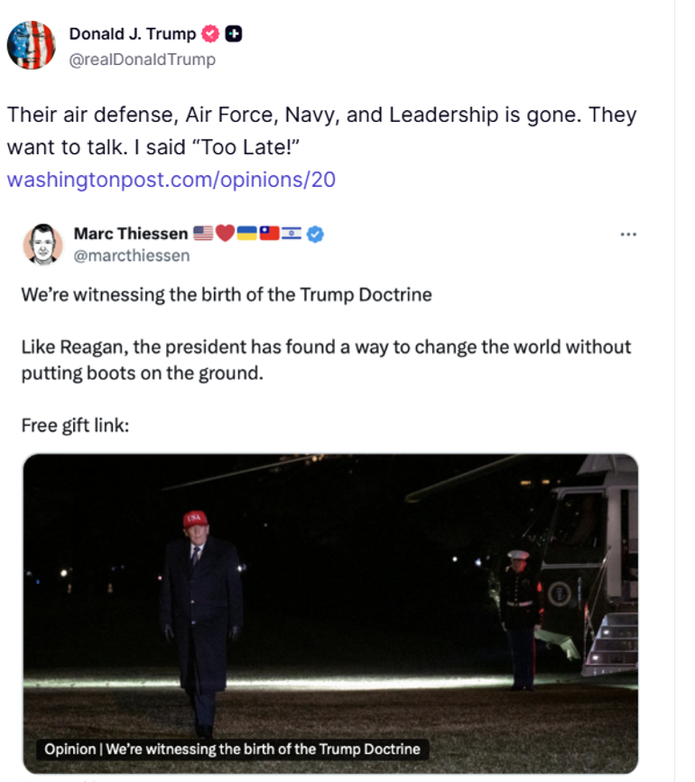 Trumptan SON DAKİKA İran açıklaması: Konuşmak istiyorlar ‘geç’ dedim