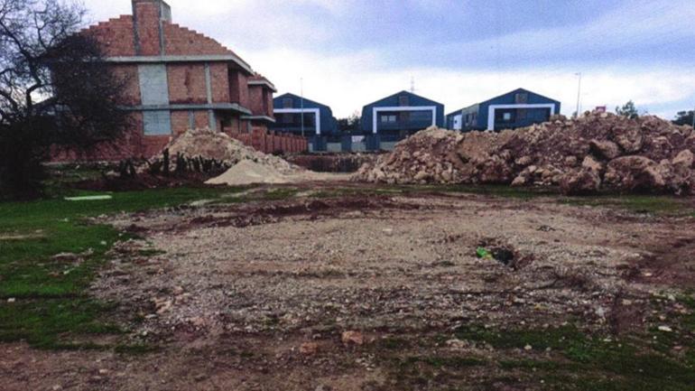 Roma dönemine ait sarnıç yok edildi İş makinesiyle tahrip edilen kültür varlığı için suç duyurusu