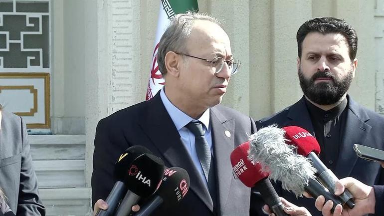 İran Büyükelçiliği’nde bayraklar yarıya indi, taziye defteri açıldı