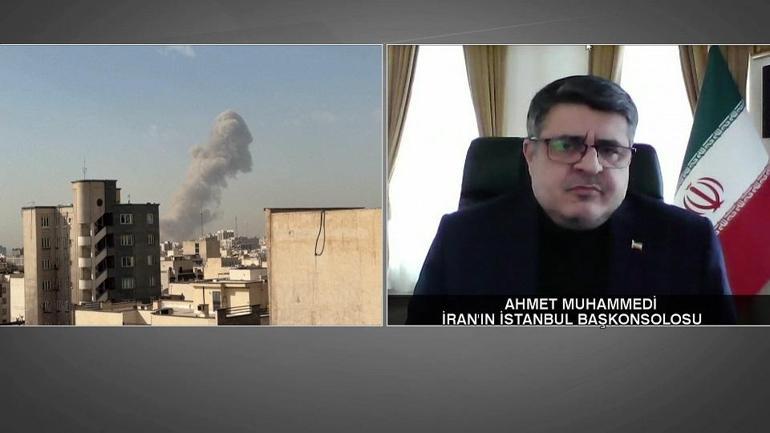 İranın İstanbul Başkonsolosu CNN TÜRKe konuştu: ‘’Türkiyeye füze fırlatmadık’’