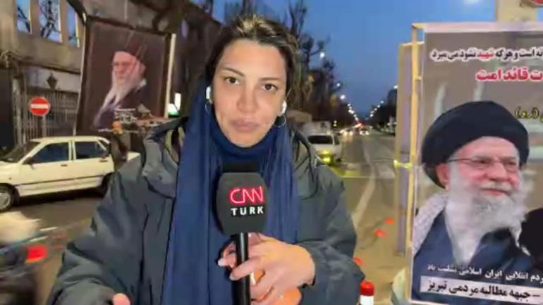  CNN TÜRK ekibi İranda