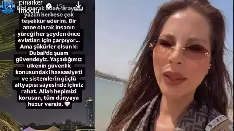 ABD ve İsrail’den İran’a peş peşe saldırı Dubai’de panik yaşamıştı Pınar Kerimoğlu eşine kavuştu