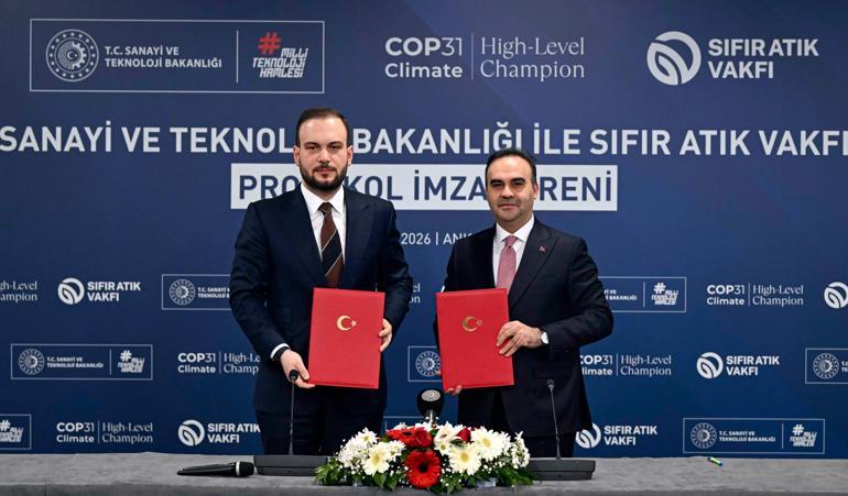 Sanayide yeşil dönüşüm için yeni iş birliği: Bakanlık ile Sıfır Atık Vakfı protokol imzaladı