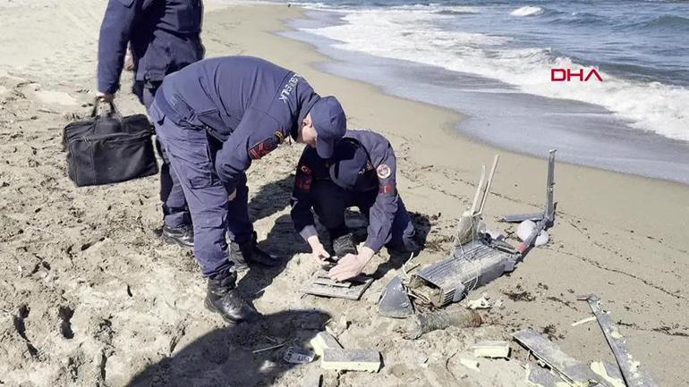 Sakarya’da halk plajında İHA alarmı