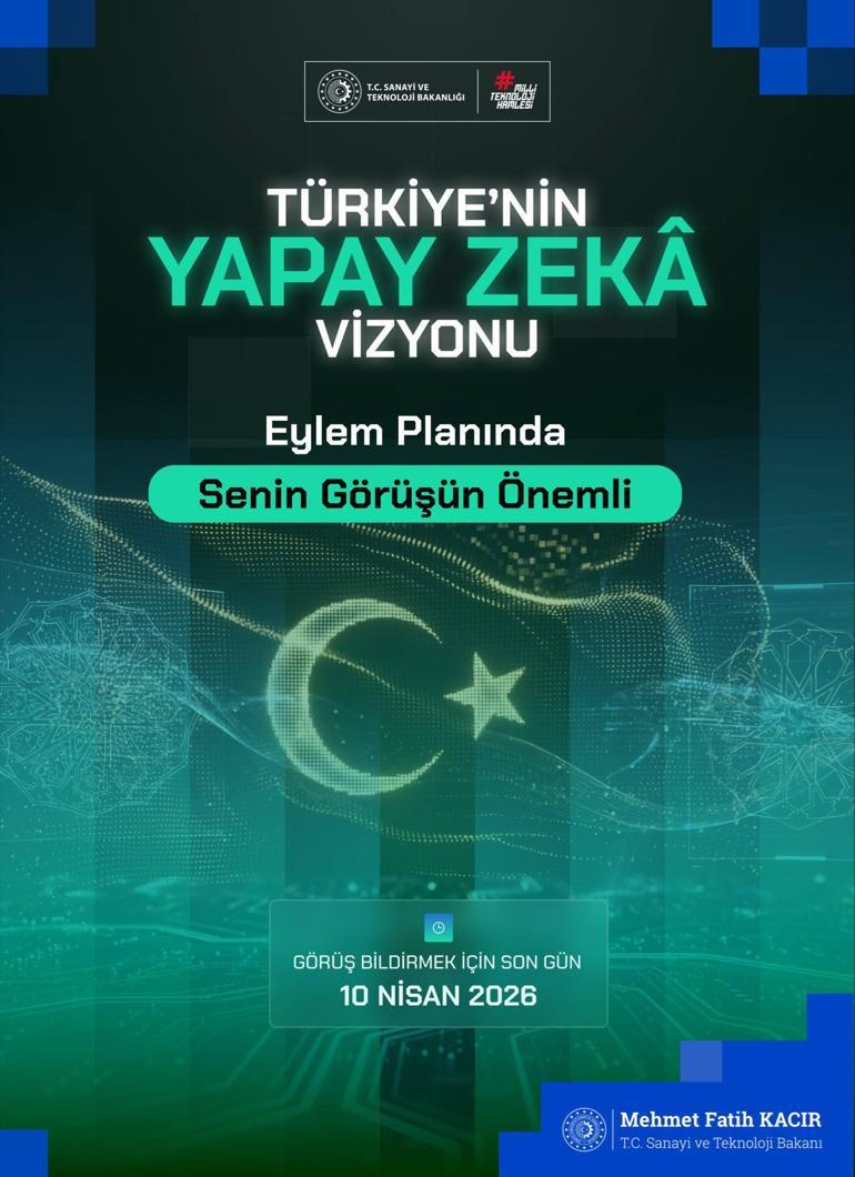  Yapay Zeka Eylem Planı”nda yol haritası belli oluyor