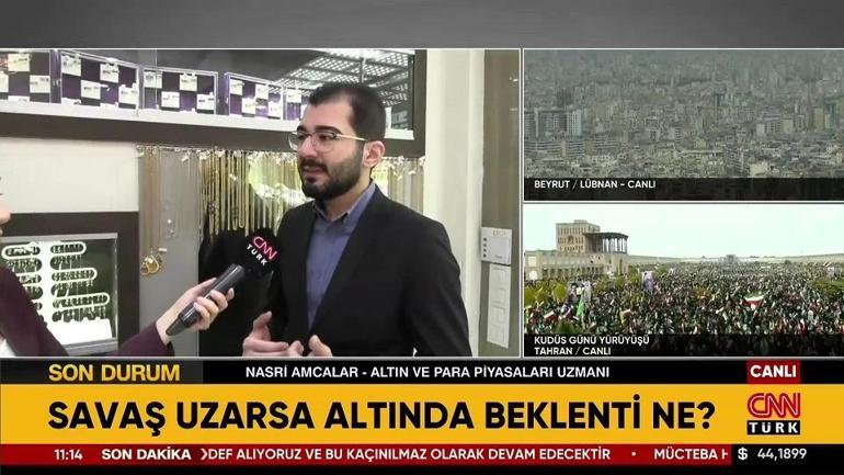 Altın fiyatlarında savaş rüzgarı Uzmanından yatırımcısına kritik uyarı