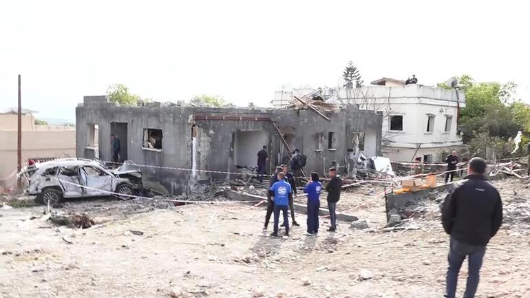Evler harabeye döndü | İran, İsrailin demir kubbesini deliyor