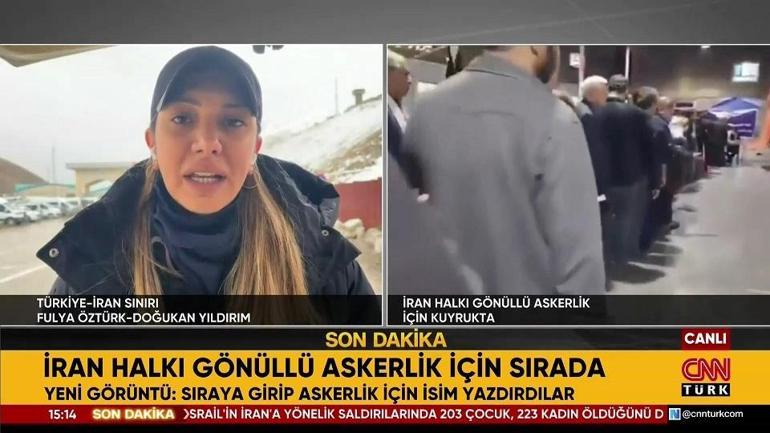 İran halkı gönüllü askerlik için sırada