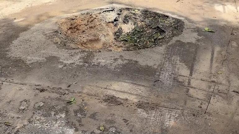 CNN TÜRK sahada: İşte İsrail’e düşen İran füzeleri