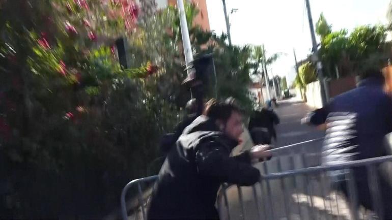 Hizbullah’tan İsrail’e füze yağmuru CNN TÜRK ekibi o anları görüntüledi: Sirenler çaldı, herkes sığınaklara koştu