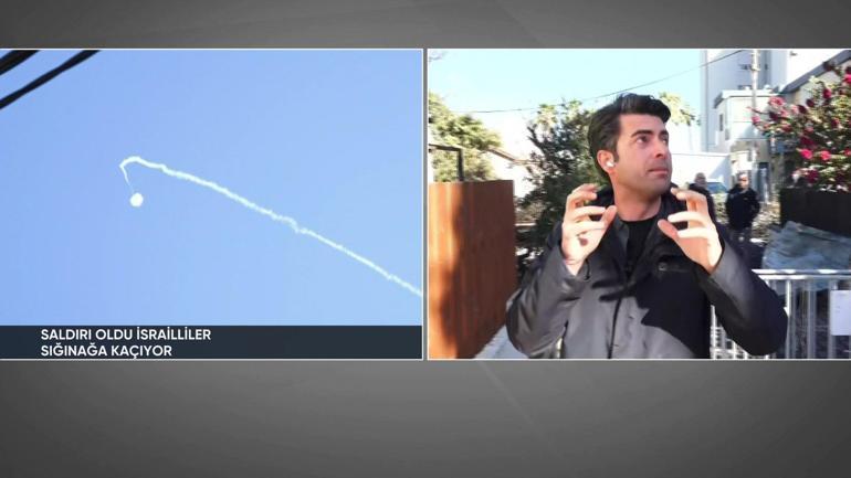 Hizbullah’tan İsrail’e füze yağmuru CNN TÜRK ekibi o anları görüntüledi: Sirenler çaldı, herkes sığınaklara koştu