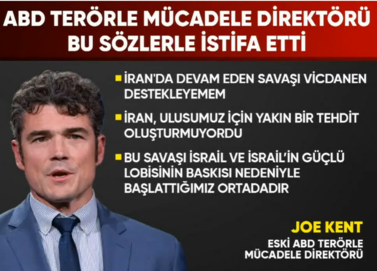 SON DAKİKA... ABDde İran istifası Görevi bu sözlerle bıraktı: Bizi İsrail lobisi savaşa soktu