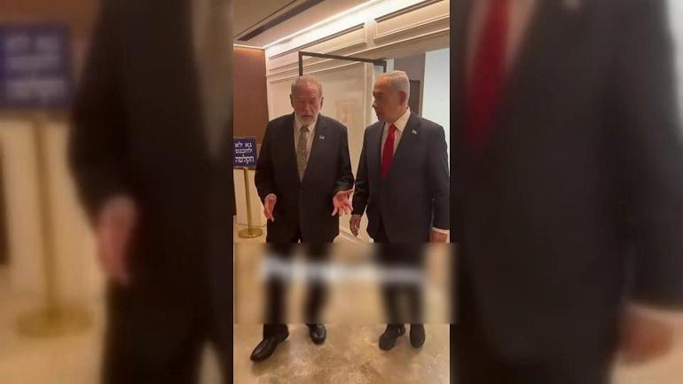 Netanyahu yine video paylaştı: Hayatta mısınız bakmaya geldim