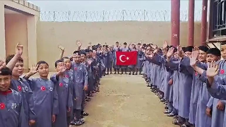 Afganistana bayram hediyesi gönderen Bahçeliye, yetim çocuklardan teşekkür