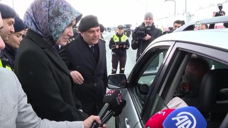 Bayramda yollarda trafik denetimi