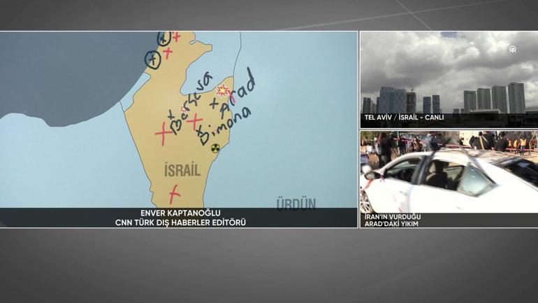 İsrail’in hassas noktaları: Askeri Üsler ve Nükleer Tesis