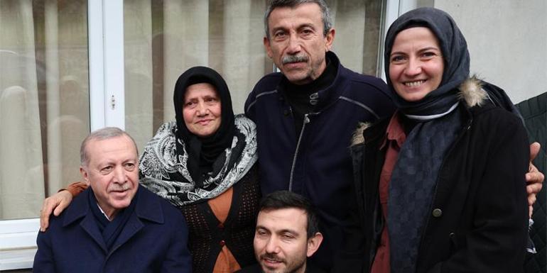  Cumhurbaşkanı Erdoğan komşuları ile bir araya geldi