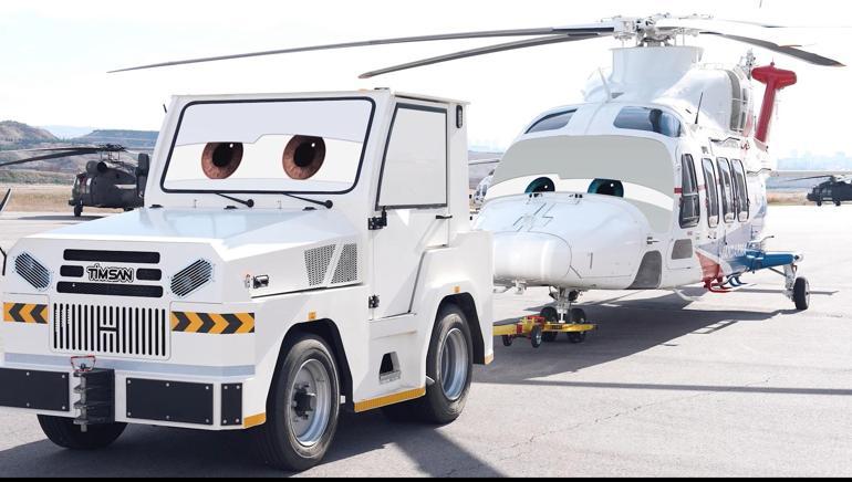 Jandarmadan GÖKBEY helikopteri için kısa film