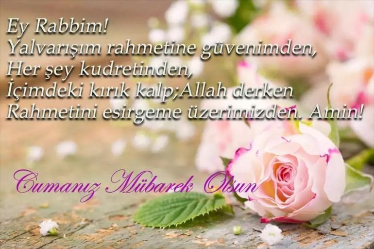  Yeni, Anlamlı, Kısa, Uzun ve Dualı Cuma Mesajları