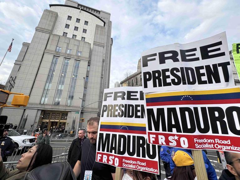 Maduro, New Yorkta ikinci kez hakim karşısına çıkarıldı