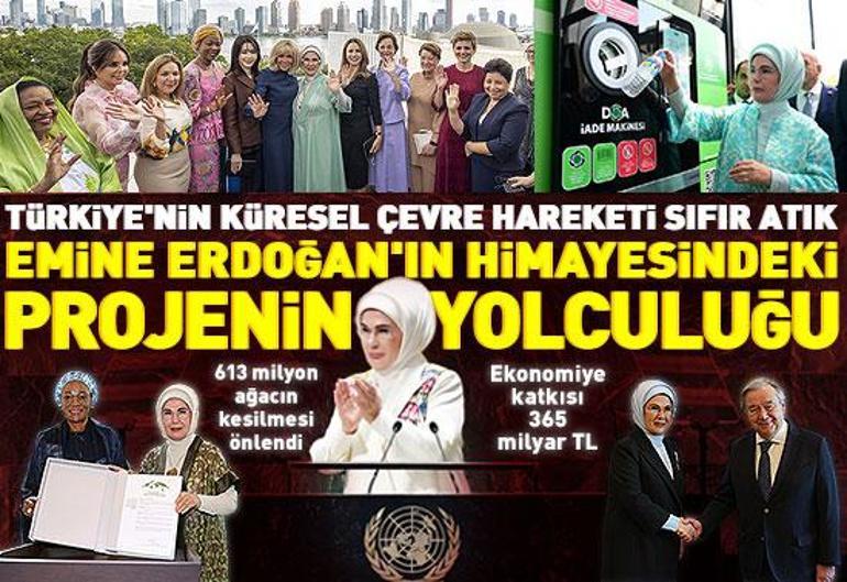  Sıfır Atık Emine Erdoğandan açıklamalar