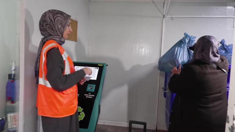 İşte akıllı geri dönüşüm merkezi