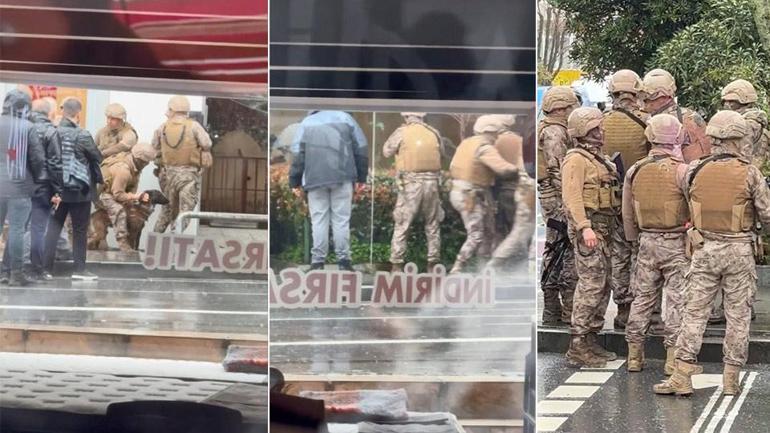 Beşiktaşta bıçaklı rehin krizi: Herkes banka soygunu sandı ama...
