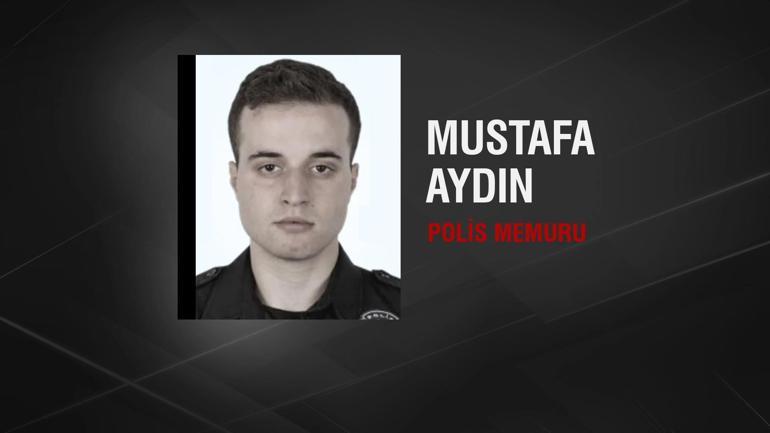 Şehit polis memuru Mustafa Aydın toprağa verildi