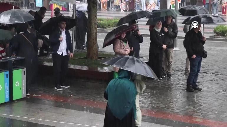 İstanbul’a yağmur bereketiyle geldi Barajlardaki su seviyesi % 20 arttı