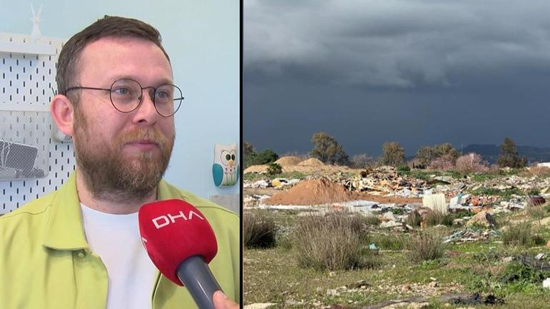 Kuşların yaşam alanı çöplüğe döndü