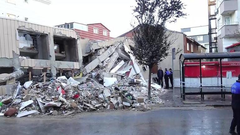 Gebzede çöken bina için yeni rapor