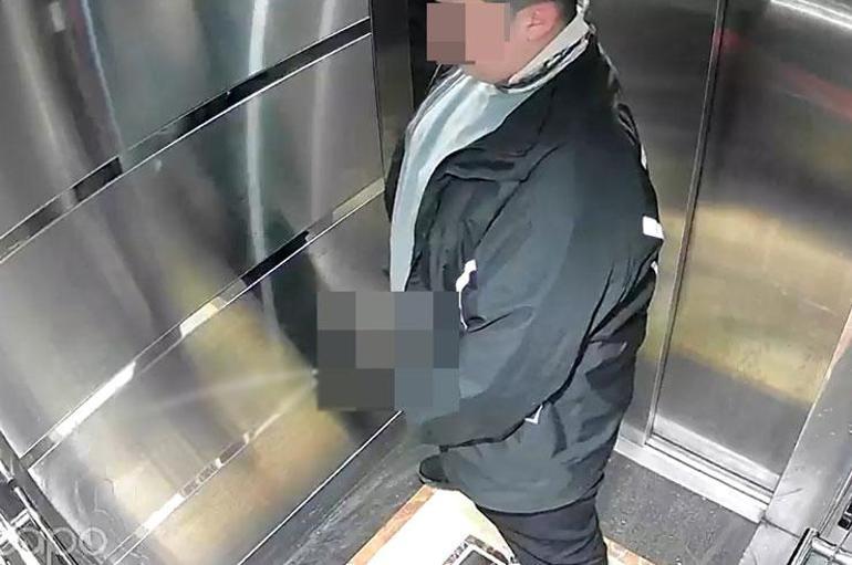  Asansörde akılalmaz olay