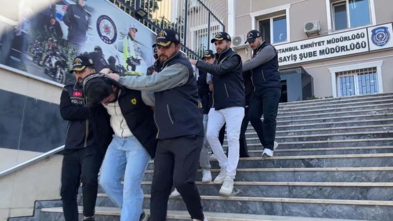  8 şüpheli kıskıvrak yakalandı